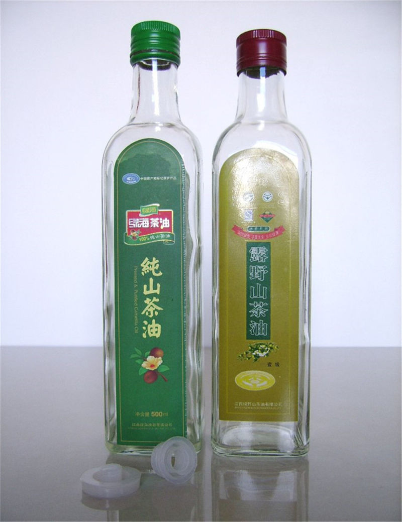 Factory Price Empty Olive Oil Glass Bottle with Cap