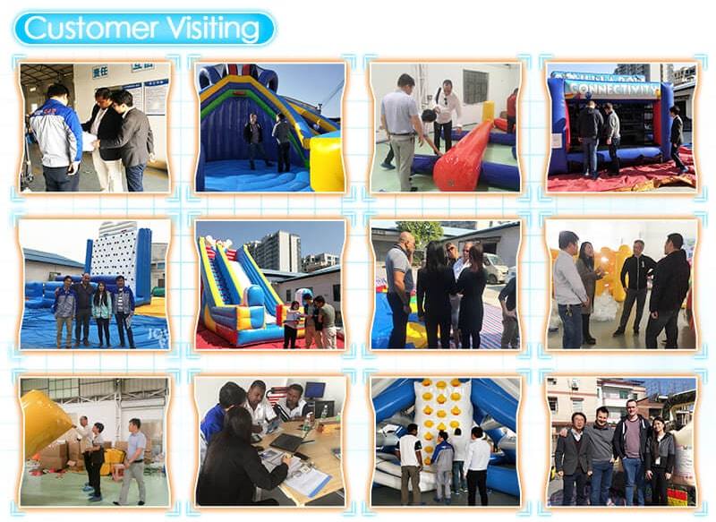 Joyful Fun Wholesale Commercial Big Large Inflatable Water Slide