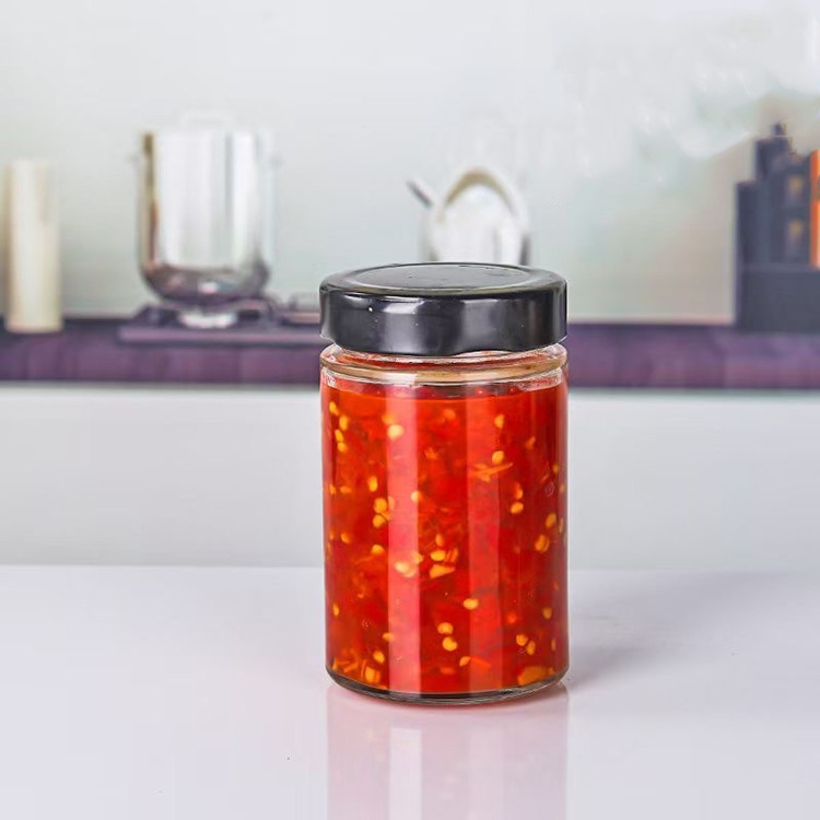 Glass Jar with Lids Food Storage Jar for Honey