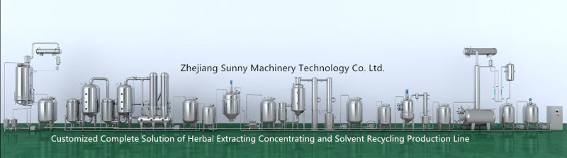 Traditional Chinese Medicine Extraction Concentration Equipment for Herbal Extracts