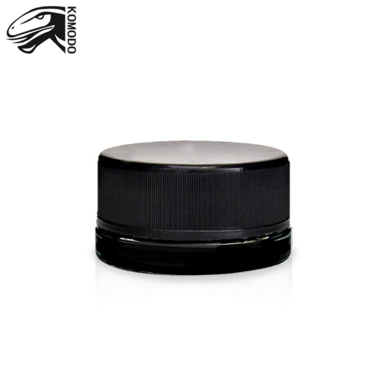 Custom Matte Screw 5ml Jars with Lids Glass Cosmetic Packaging