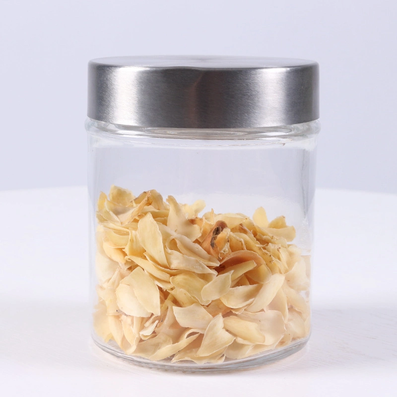 Glass Candy Jar Tea Canister Jar with Lid Glass Storage Jar