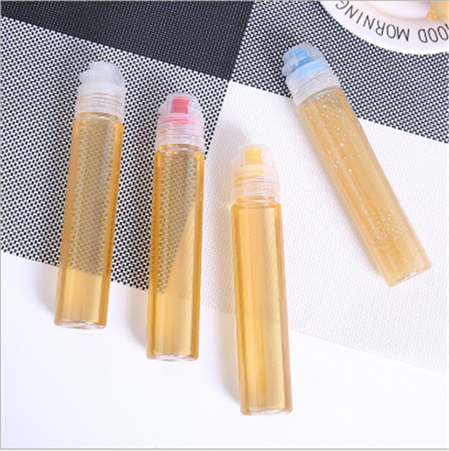 Clear Pet Plastic Bottle Honey Packaging with a Mouth Cover