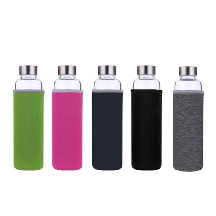 Glass Water Bottle Unbreakable Glass Sport Water Bottle