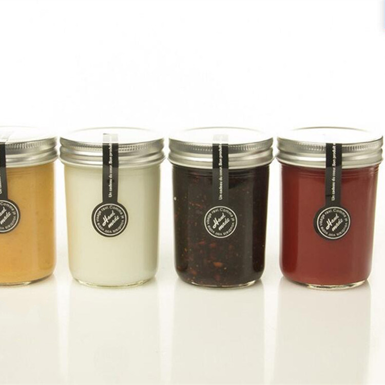 125ml Round Bottom Caviar Jam Honey Glass Jar