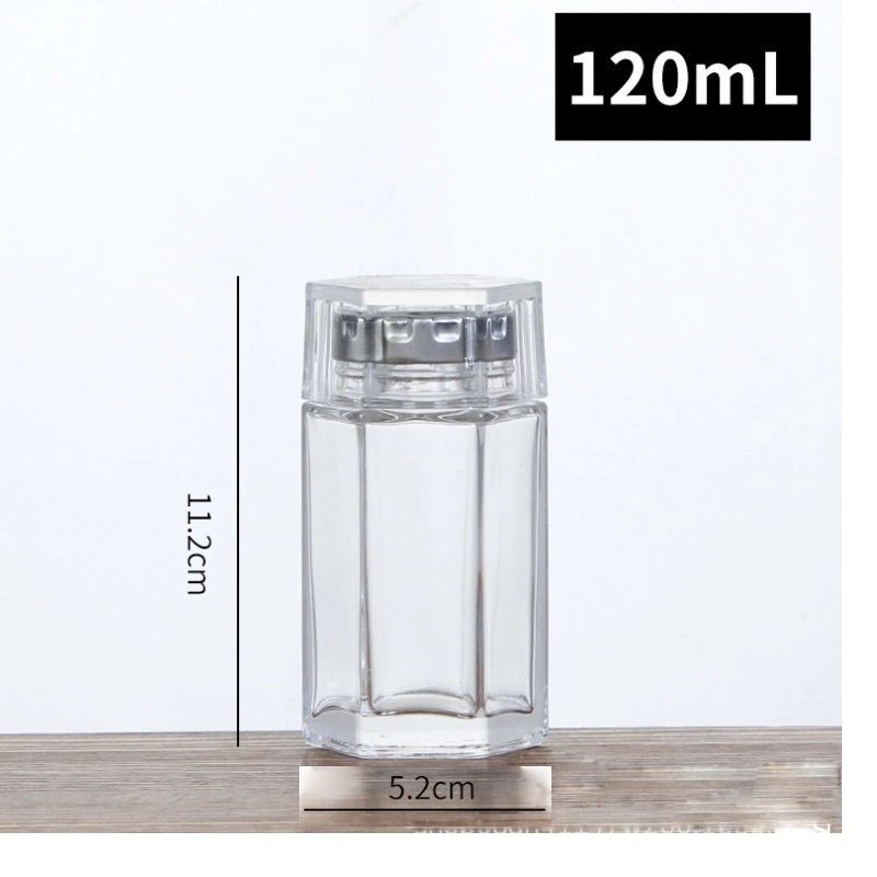 Clear Glass Jar for Food Glass Honey Bottles