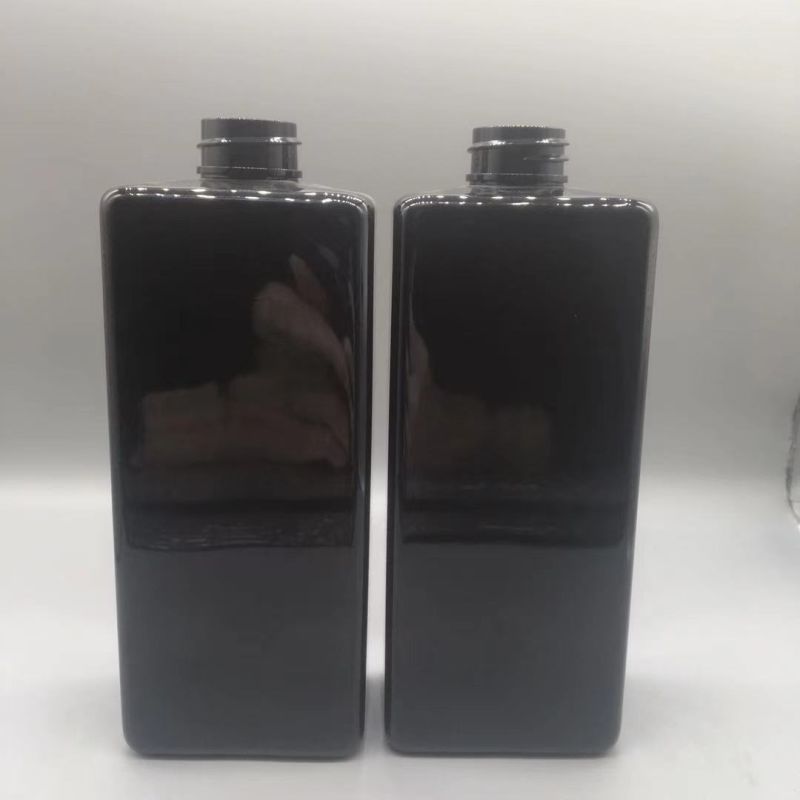 Plastic Bottle Square Shampoo Plastic Bottle