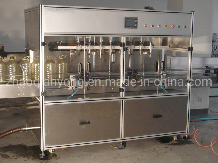 Semi Automatic Coconut Oil Bottle Cooking Palm Olive Oil Filling Machine