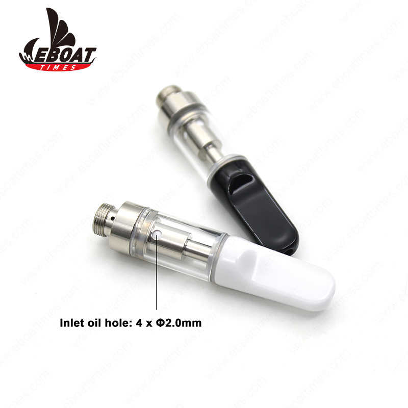 Eboattimes Leakproof 0.5ml 1.0ml Glass Empty Cbd Vape Atomizer