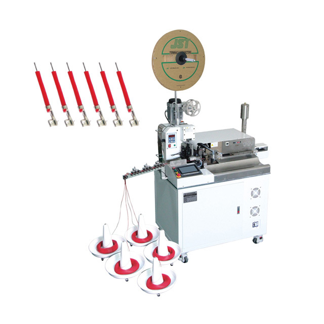 Auto 5-Wire Cutting Stripping Crimping Twisting Tinning Machine