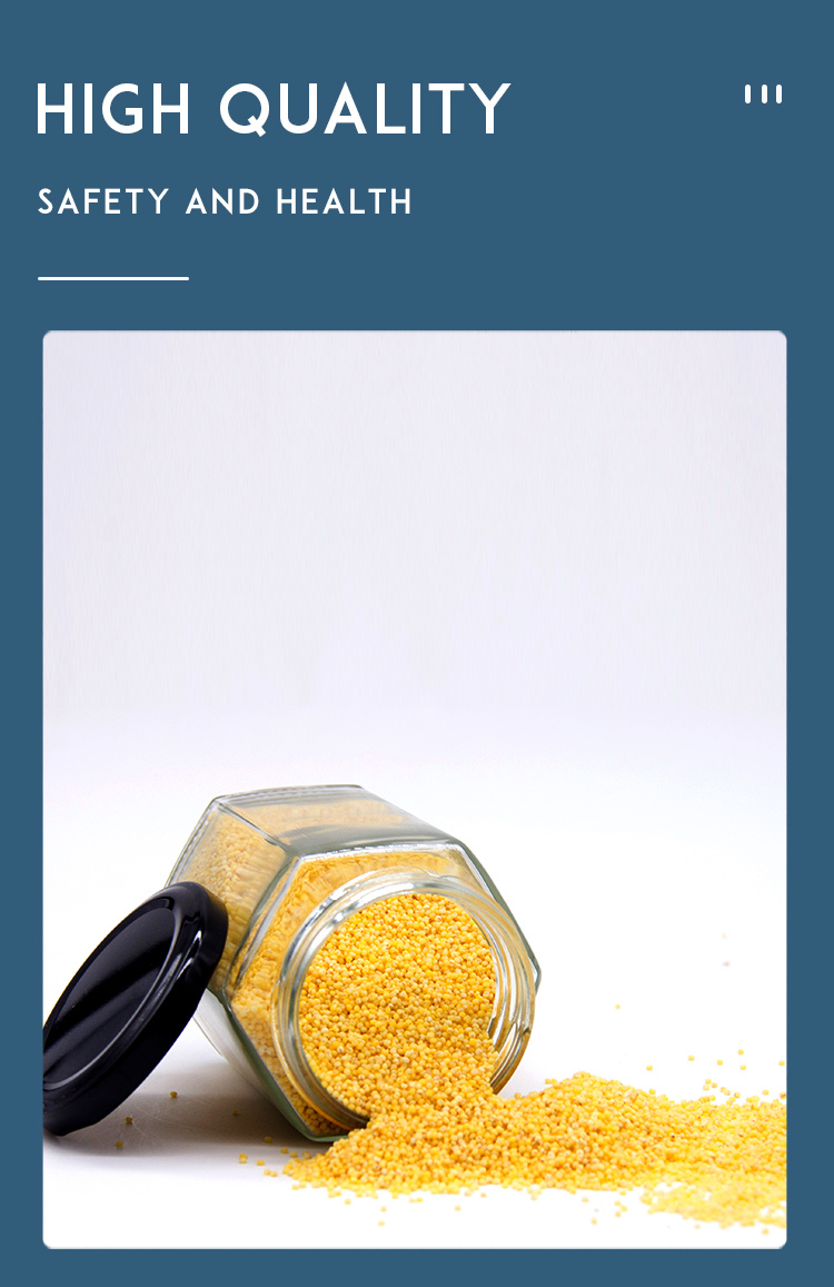 Factory Price 100-730 Ml Glass Hexagonal Glass Honey Jar