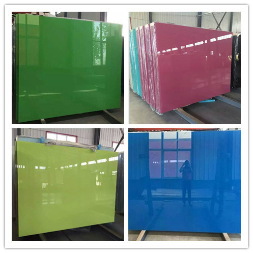 China Wholesale Coloured Splashbacks Glass Varnish Glass Lacobel T Glass