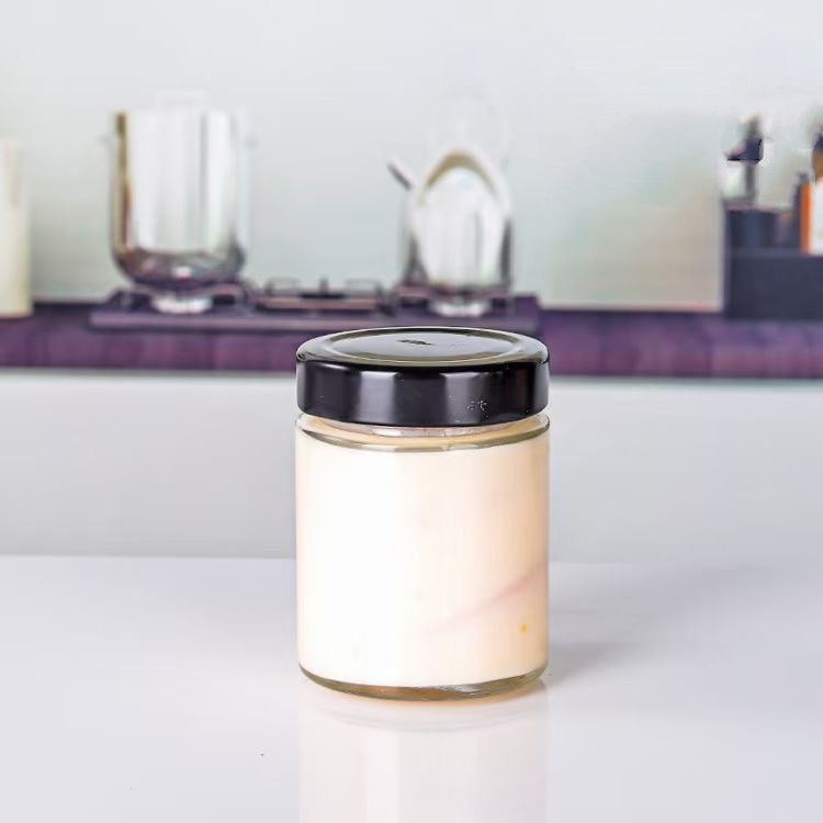 Glass Jar with Lids Food Storage Jar for Honey