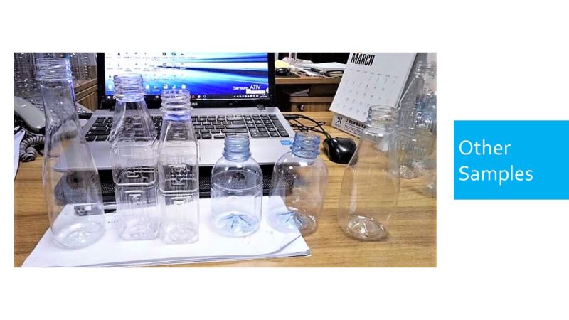 Economic 4 Cavity Water Bottle Pet Blow Machine