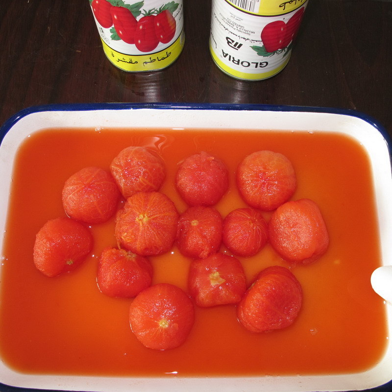 Canned Peeled Cherry Tomato 314ml in Glass Jar