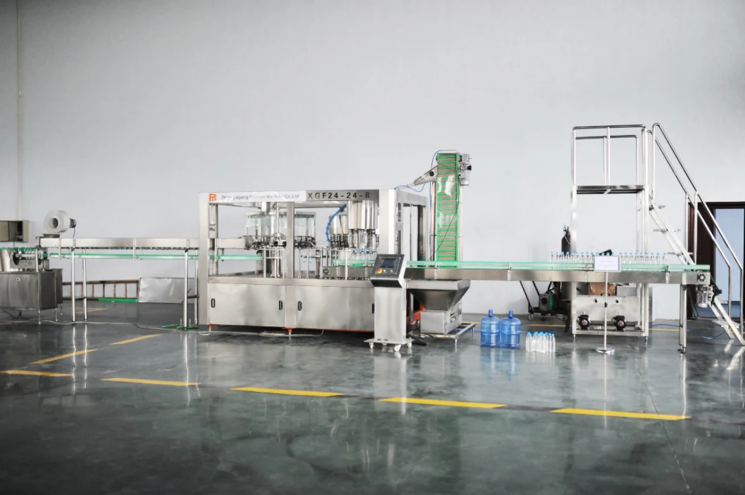 Sparkling Water Carbonated Drink Production Line / Soda Beverage Bottling Equipment