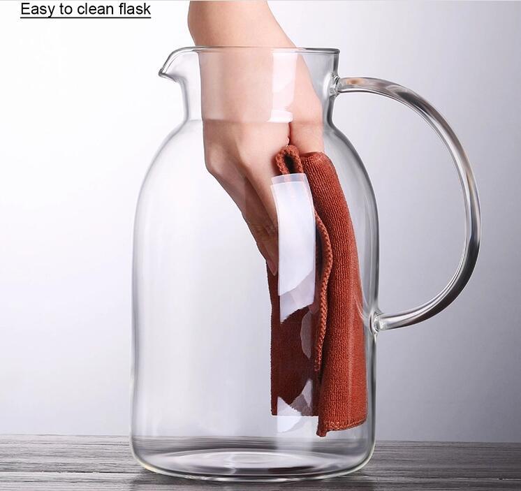 Borosilicate Glass Water Pitcher