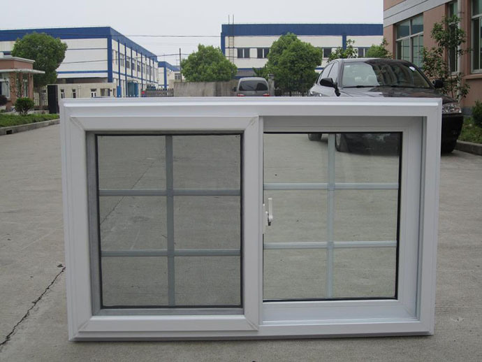 Water-Tight/Sound-Proof/Heat-Insulate PVC Sliding Window with Glass