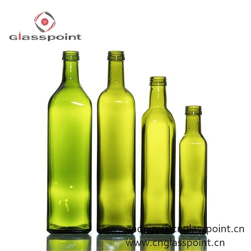 Wholesale Clear Olive Oil Glass Bottle 250ml 500ml 750ml