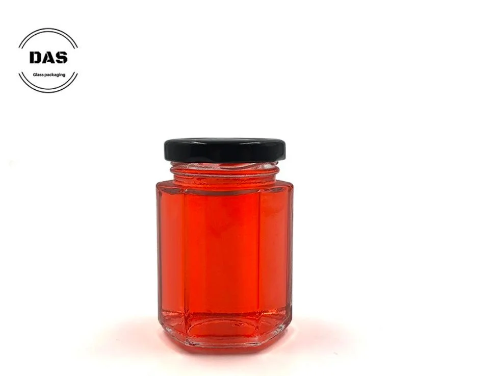 Empty 120ml Glass Caviar Jam Jar Bottle for Wedding Favor