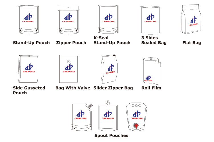 Manufacturer Wholesale Printing Plastic Bag for Pickles Packing Bag
