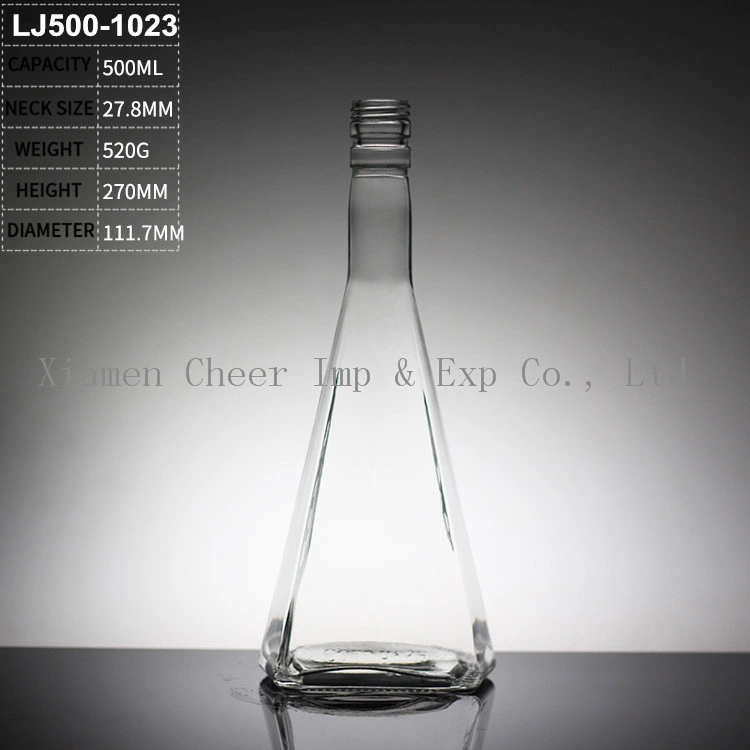 High Quality Glass Bottles Custom Glass Bottles Tequila Glass Bottles