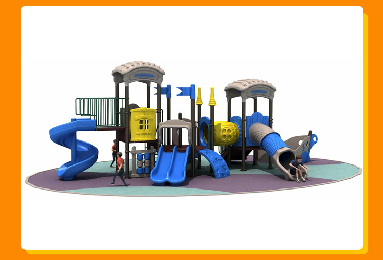 China Supplier Custom Large Hard Large Plastic Outdoor Playground Slide