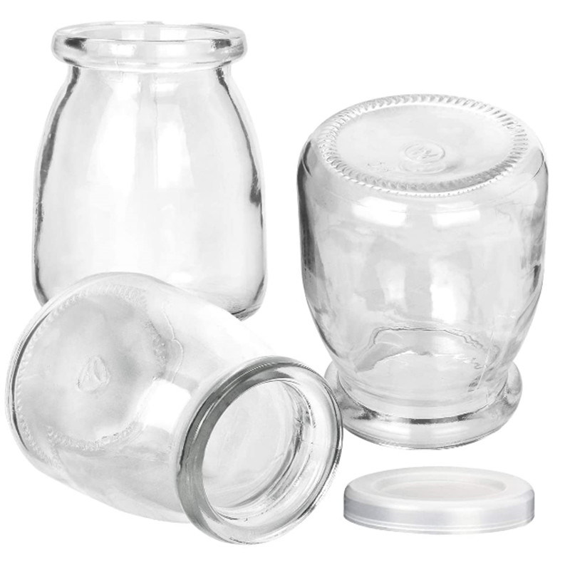 100ml Glass Pudding Jars Yogurt Jars Ideal for Jam