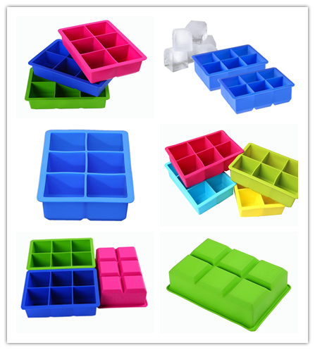 Silicone Ice Cube Tray Maker Form for Ice Candy Cake Pudding Chocolate Molds