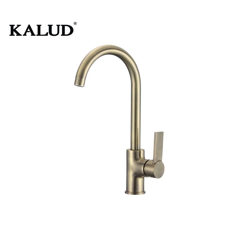 Kalud Brass Kitchen Faucet with Color Tap Sanitary Faucet