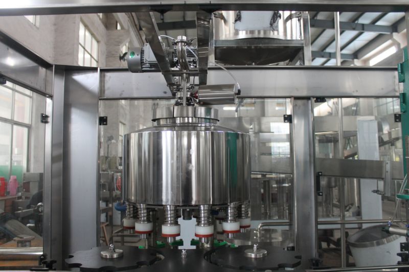 Monoblock Automatic Beverage Filling Machine for Tin Can