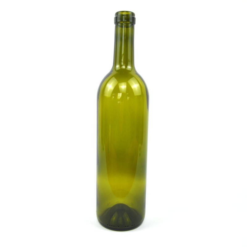 Decal Wine Bottle / Clear Wine Bottle / Green Wine Bottle