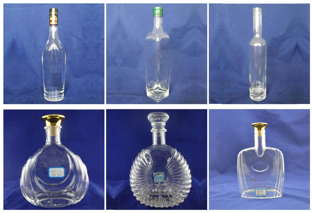 300ml 500ml 750ml 1000ml Glass Bottle Clear Olive Oil Bottles Wholesale