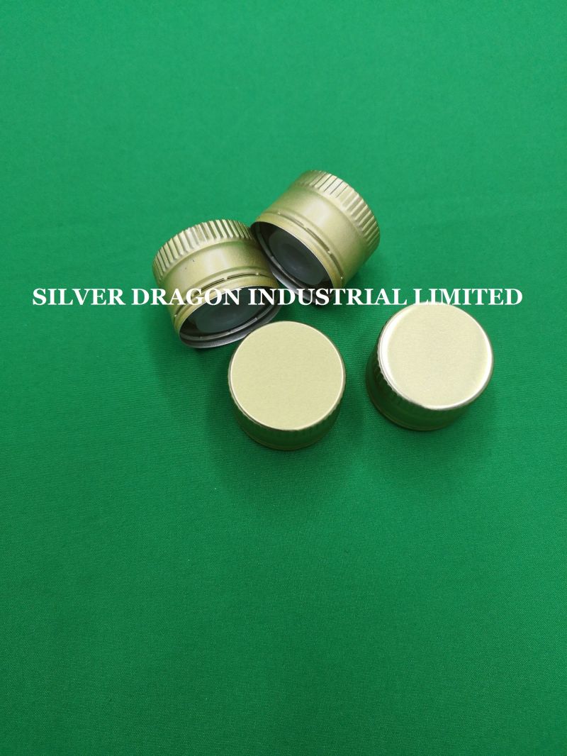 Aluminium PP Caps for Olive Oil Bottle Closure, 31.5X24mm