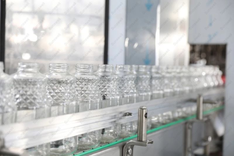Complete Glass Pet Bottled Fruit Juice Filling Bottling Machine