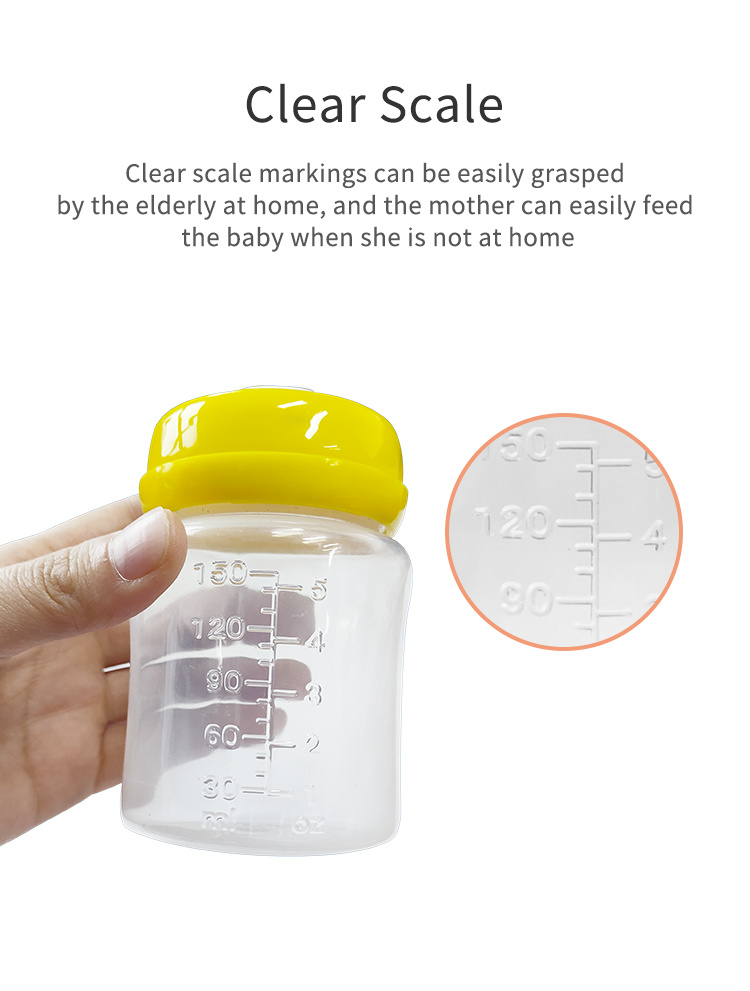 Wide Neck Storage Bottle Breast Milk Baby Feeding Bottle