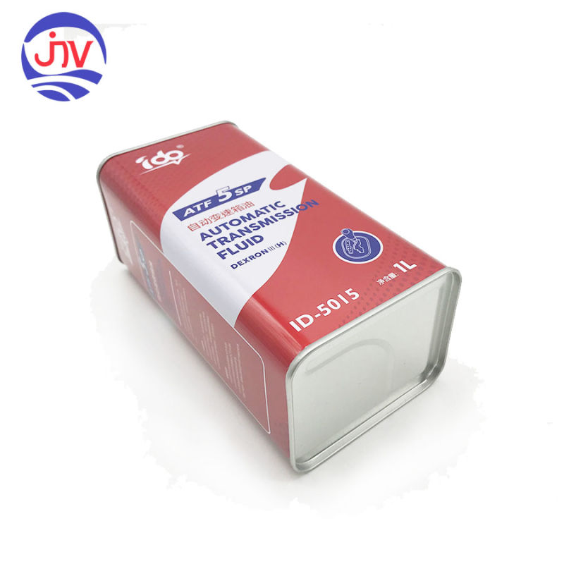 1L Square Engine Oil Tin Can