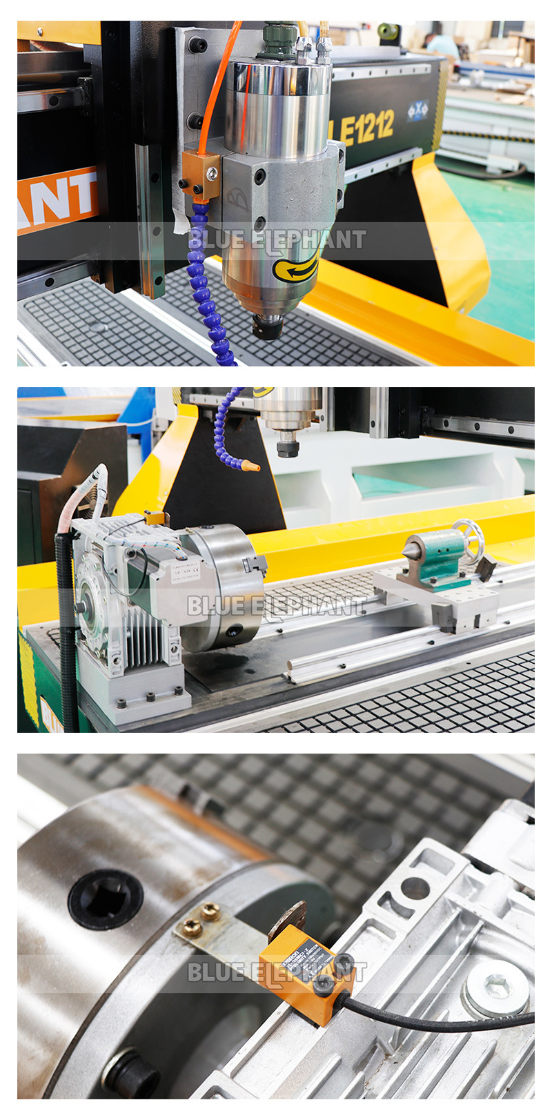 CNC Router Manufacturers 4 Axis Small CNC Milling Machine
