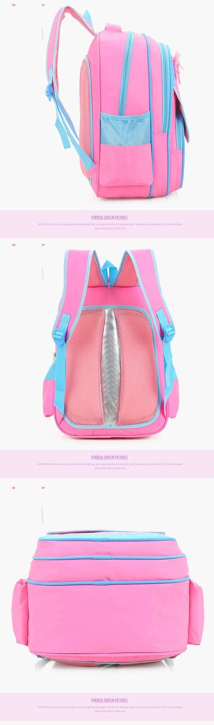 Kids Cartoon Shoulder Bags Children Princess Students Bags Shool Backpack Bags