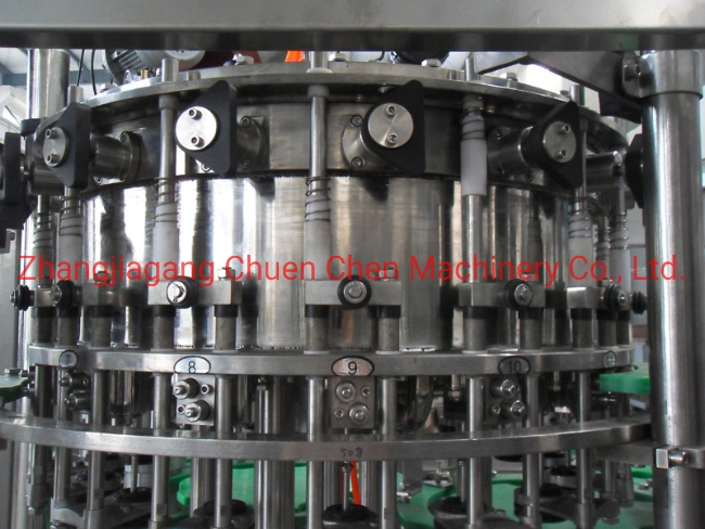 Automatic Carbonated Drinks Filling Machine Carbonated Drink Production Line