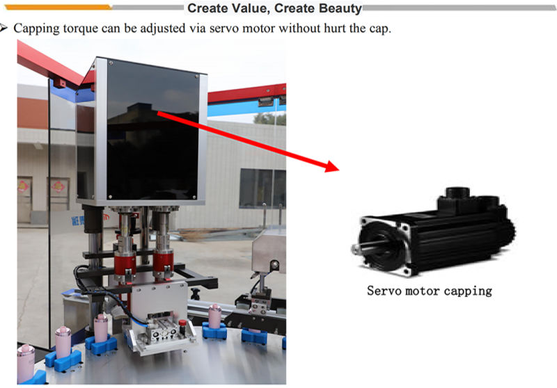 Automatic Round Bottle Capacity Water Filling Machine