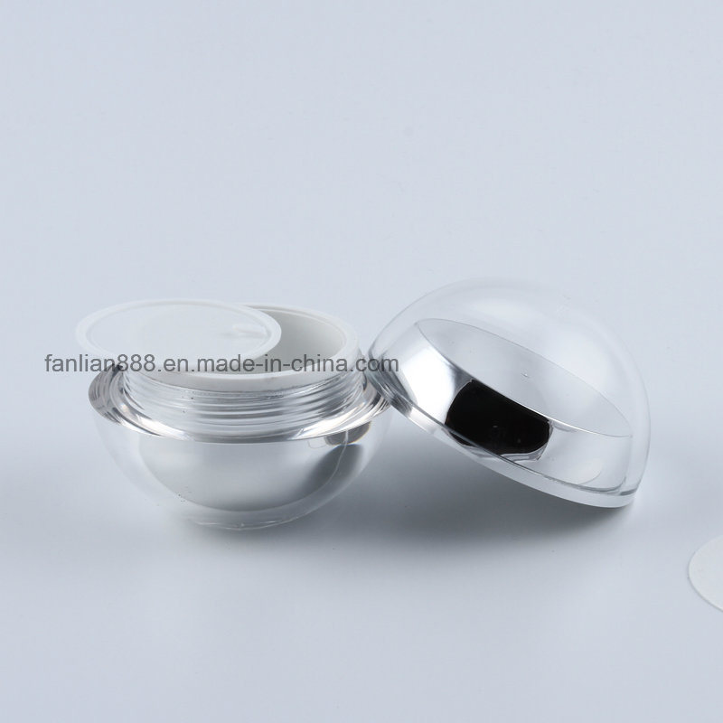 Acrylic Ball Shape Cream Jars Packaging Sets