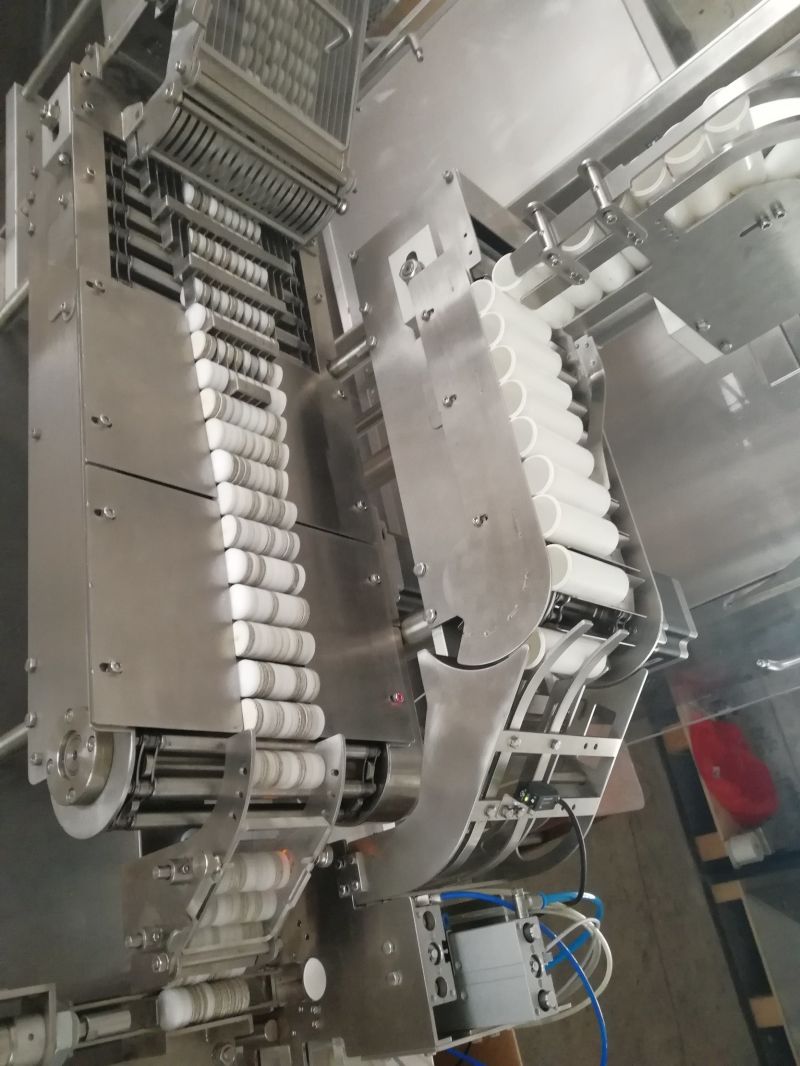 Effervescent Tablet Into Tube Counting Packing Machine with Glass Cover