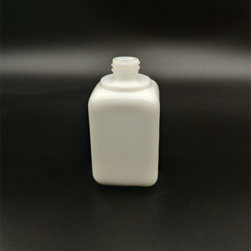1oz White Opaque Square Glass Essential Oil Dropper Bottle