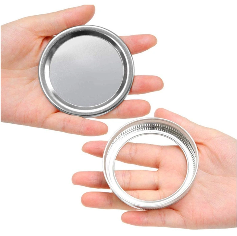 70mm 83mm Wide Mouth Separate Lid Mason Jar Lids