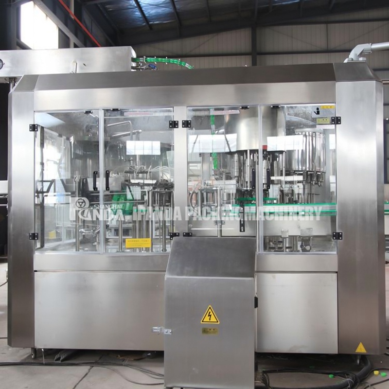 Fully Auto Fruit Juice Orange Juice Filling Machine for Glass Bottles