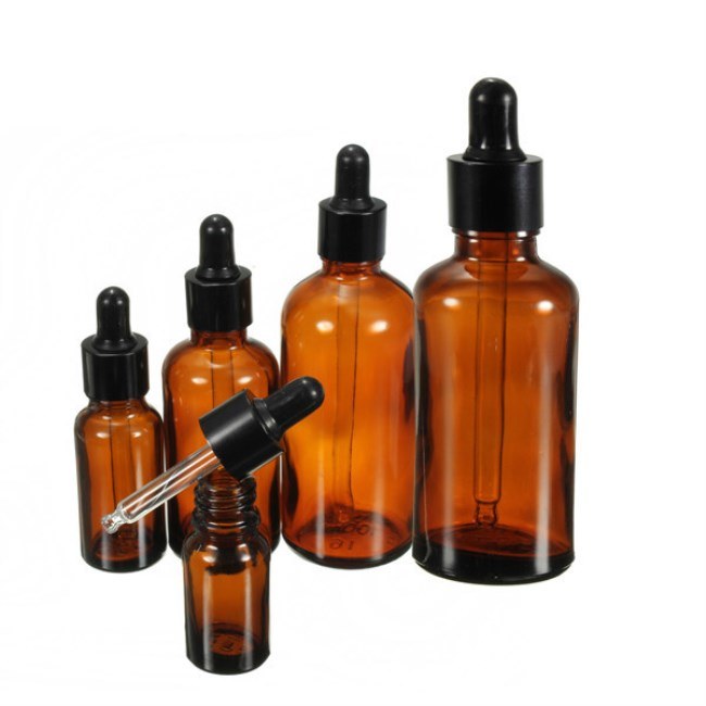 Essential Oil Bottle, Aroma Oil Bottle 10ml with Plastic Dropper