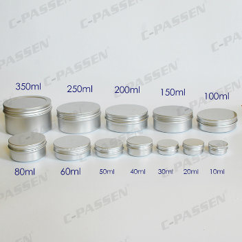 Colored Aluminum Jar for Fragrance Candle Packaging (PPC-ATC-007)