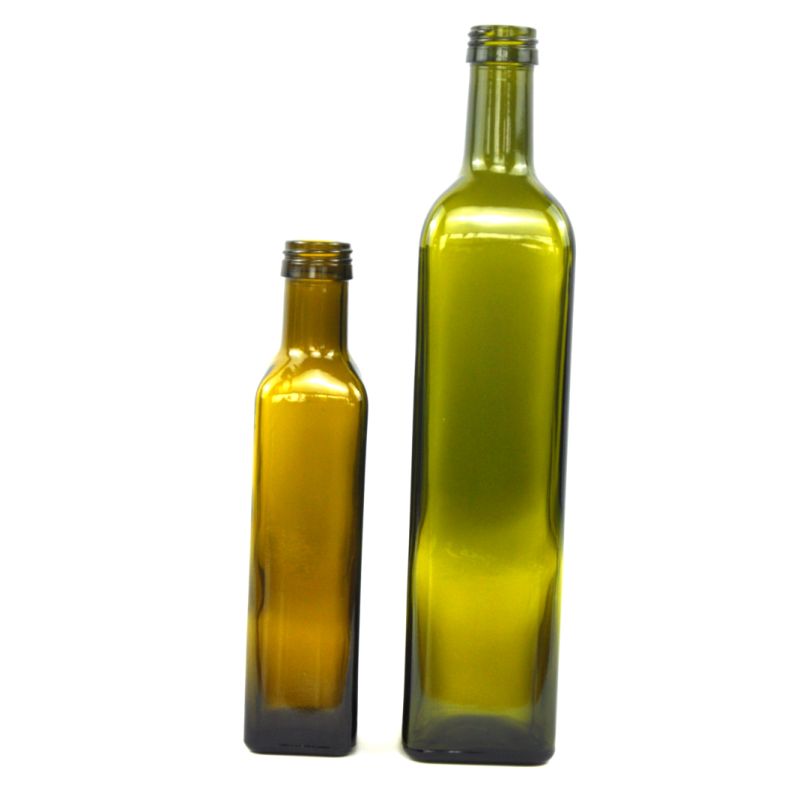 Round Olive Glass Bottle/ Olive Oil Bottle for Many Specification