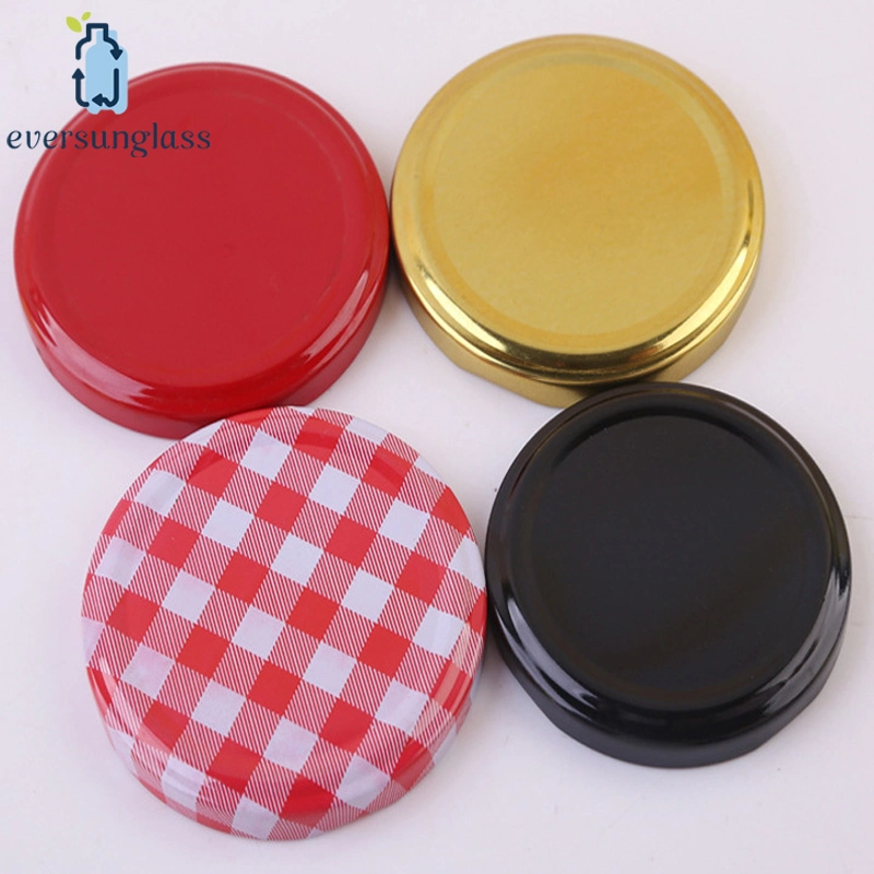 Six Edge Honey Glass Bottle Wholesale Transparent Large Jam Pepper Pickles Jar Jar Seal Jar with Lid